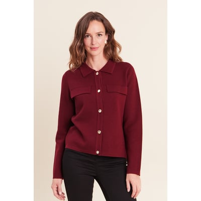 Veste col chemise manches longues BREAL