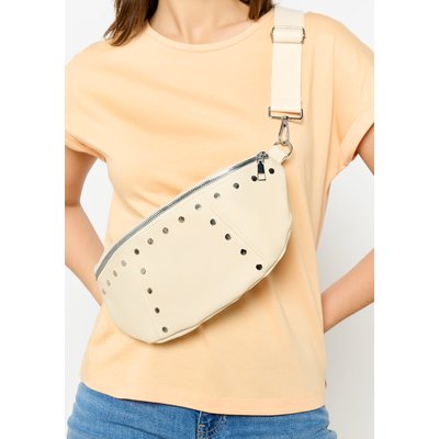 Sac banane clouté en similicuir LOLALIZA