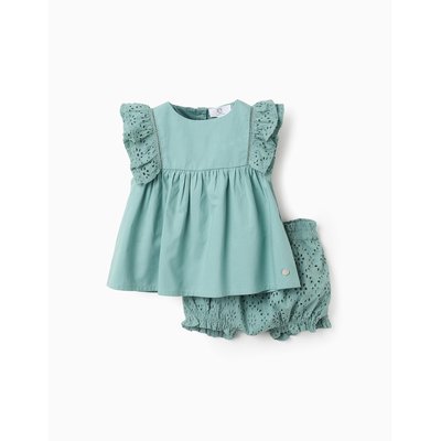 Top + Short avec Volants et Broderie Anglaise ZIPPY