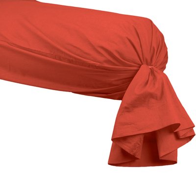 Taie de traversin en percale de coton SOFT PERCALE SENSEI MAISON