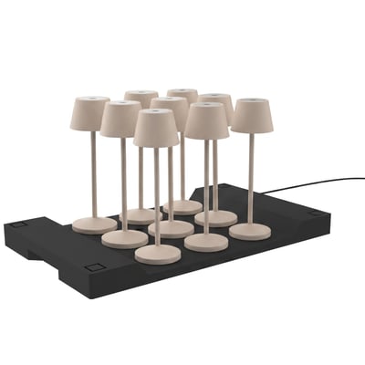 Lot de 9 Lampes de table avec socle 9x EMILY LUMISKY