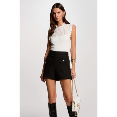 Pull sans manches col rond MORGAN