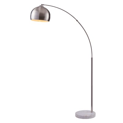 Lampadaire Intérieur Arc Métal Marbre ARQUER TEAMSON HOME