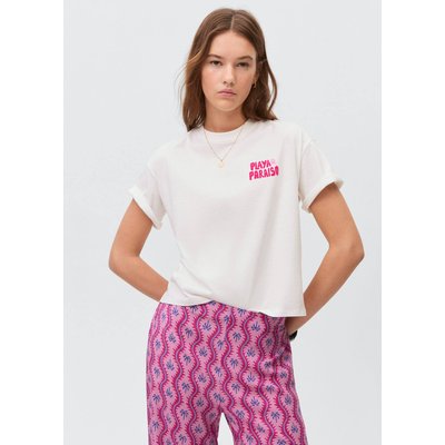 T-shirt imprimé plage MANGO TEEN