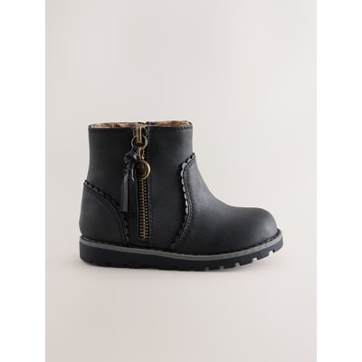 Bottines chelsea zippées à glands NEXT