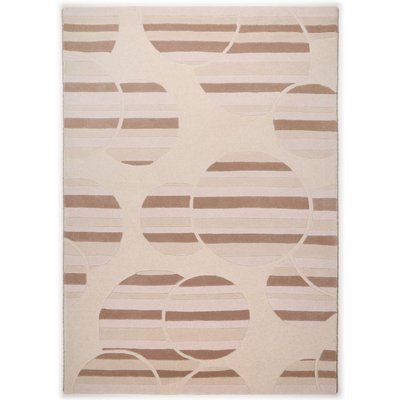 Tapis salon Hawai tufté main en laine THEKO