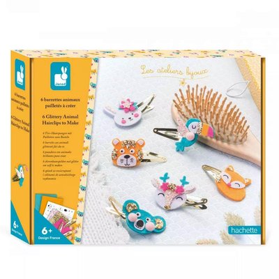 Barrettes Animaux Pailletes JANOD