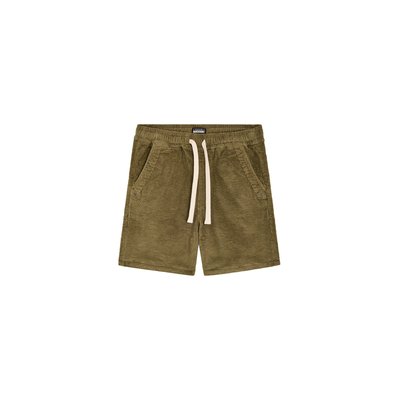SHORT LOOSE VELOURS GREEN PULLIN