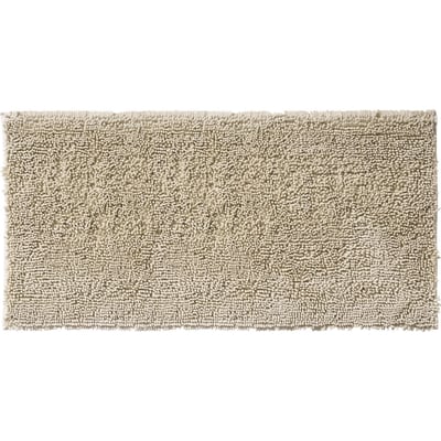 Tapis de Bain Chenille Fil Argenté Antidérapant Moelleux SHINY GUY LEVASSEUR