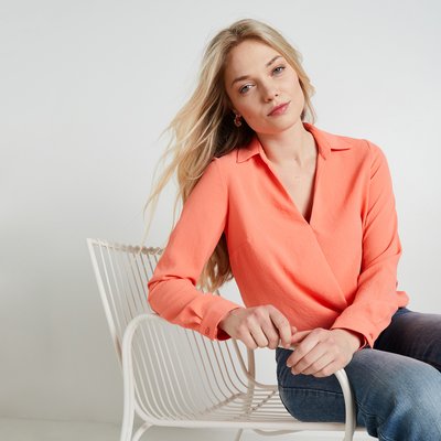 Blouse cache-coeur GRAIN DE MALICE