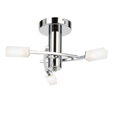 Acid Glass 3 Bulb Ceiling Light SO'HOME