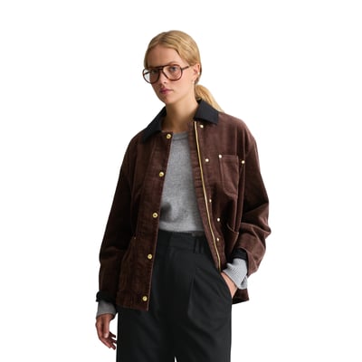 Veste de ferme en velours côtelé, coupe décontractée en coton bio extensible MARC O’POLO DENIM