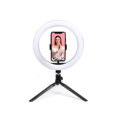 Ring light avec trépied LIVOO