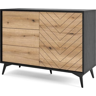 Commode façade chevron collection BOULIA RECOLLECTION