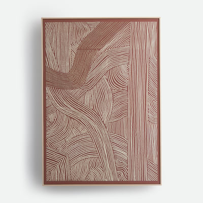 Quadro impresso em 3D, largura 85 x altura 120 cm, DUNA LA REDOUTE INTERIEURS