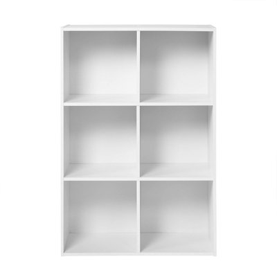 Étagère de rangement 6 cases - H91,5 x L61,5 cm CALICOSY