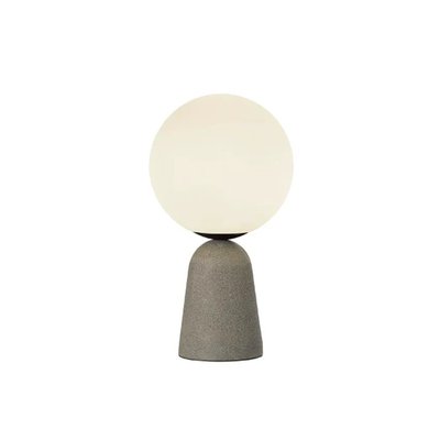 Lampe à Poser Hoby Béton Gris Gm MILLUMINE