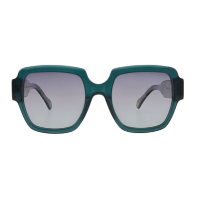 Lunettes de soleil Sharon vertes marbre INES DE LA FRESSANGE PARIS