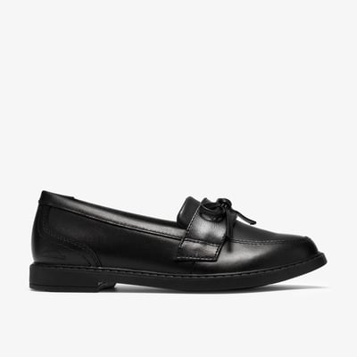 Mocassins Cuir Coupe Large SCALA LANE O CLARKS