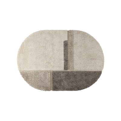 Tapis contemporain beige/marron - Zest ZUIVER