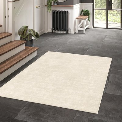 Tapis salon et chambre tissé motif uni LUCEN 5 UN AMOUR DE TAPIS