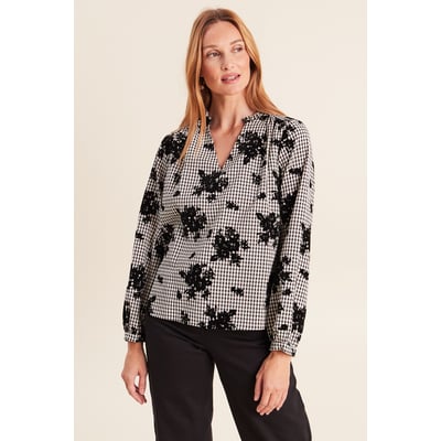 Blouse col v manches longues BREAL