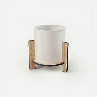 Настольная лампа из МДФ, Pine Table Lamp / Пайн Тейбл Лэмп SO'HOME