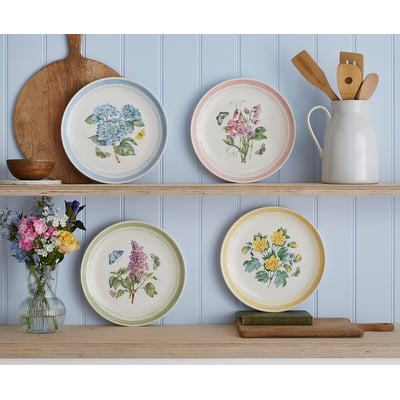 Set of 4 Sketchbook Assorted Dinner Plates PORTMEIRION