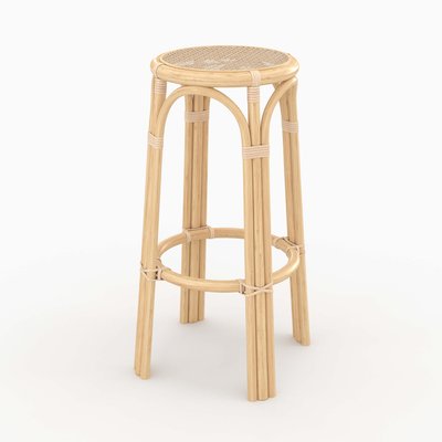 Tabouret de bar 77 cm en rotin (à l'unité) - VANIA RENDEZ-VOUS DÉCO