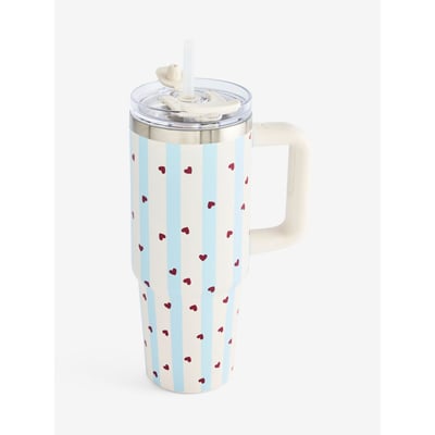 Gourde en acier inoxydable 900 ml/paille 16 £ NEXT