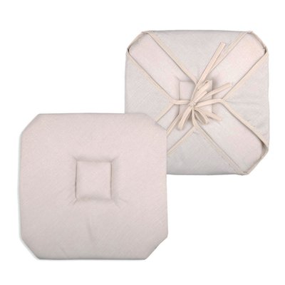 Galette de chaise italienne et unie LOVELY CASA