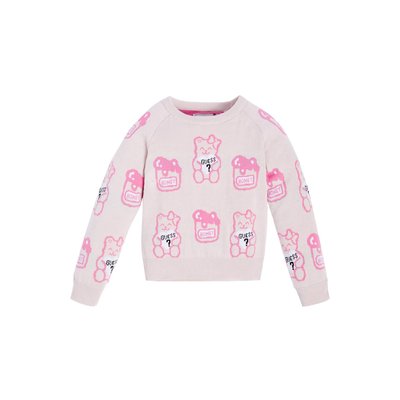Pull Jacquard Logo All Over GUESS KIDS