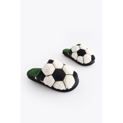 Mules chaussons football duveteux NEXT