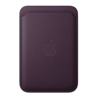 Porte-cartes en tissage fin mure APPLE