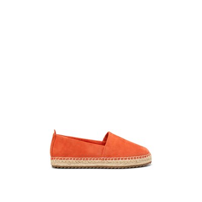 Espadrilles en cuir de chèvre suédé MARC O'POLO