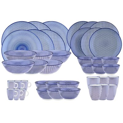 Lot de 42 set complet en porcelaine, PATTERN BJORN
