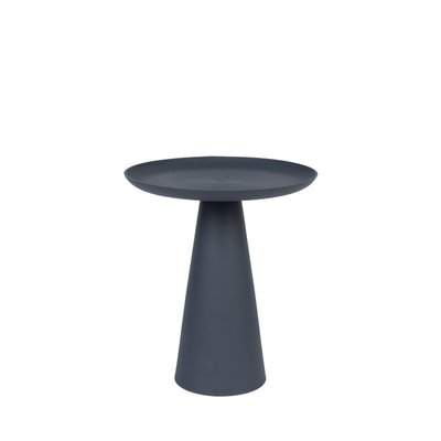 Table d'appoint ronde en aluminium ø39,5cm- RINGAR DRAWER