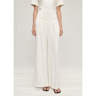 Pantalon costume lyocell à pinces MANGO