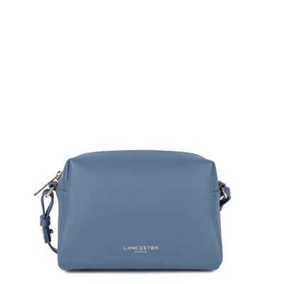 Sac trotteur zippé en cuir, DONNA CUBE LANCASTER