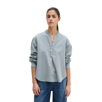 Blouse loose en satin de coton MARC O'POLO