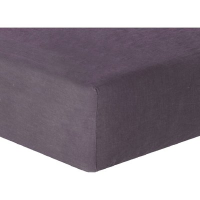 Drap housse lin lavé HORTENSE FEBRONIE