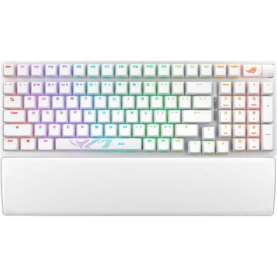 Clavier gamer sans fil ROG Strix Scope II 96 Wireless Blanc ASUS