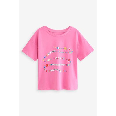 T-shirt graphique positive vibes NEXT
