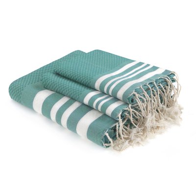 Foutas de bain (1+2) coton HAMPTONS FEBRONIE
