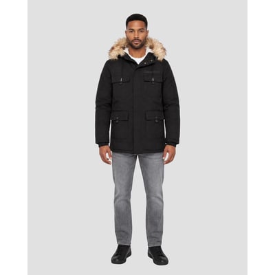 Parka à capuche avec imitation fourrure amovible SCHOTT