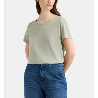 T-shirt noris r droit coton mélangé GALERIES LAFAYETTE