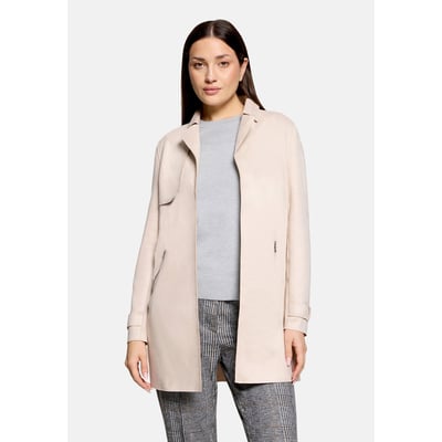 Veste longue à col à revers BETTY & CO