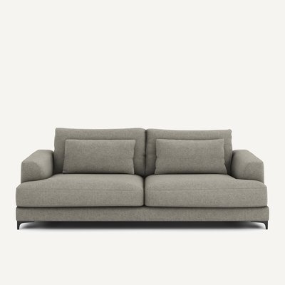 Canapé 4P convertible texturé viscose lin, Marsile AM.PM