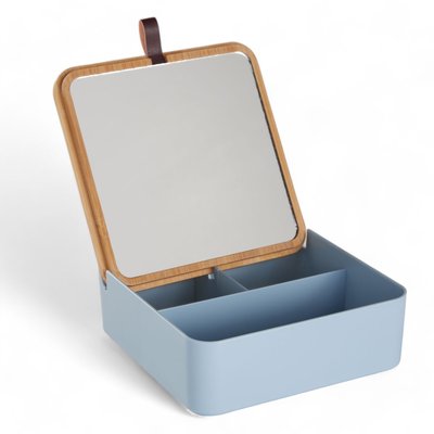 Boîte de rangement rectangulaire avec miroir BATHROOM UTILITY