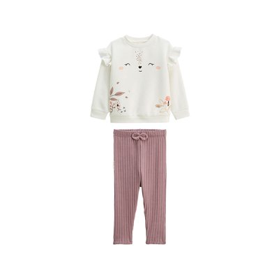 Ensemble enfant sweat en molleton et legging Sora PETIT BEGUIN